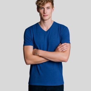 Blue V-Neck